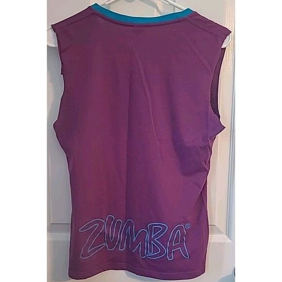 Zumba Active Wear Lot Of 4 Women's Size Medium Tops Workout Athletic Dance Tanks - Picture 9 of 13